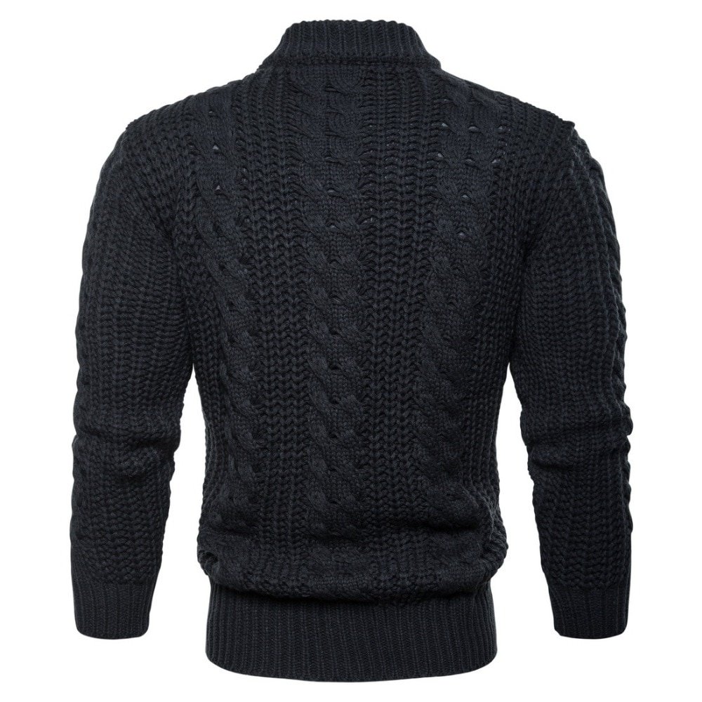 Men's Cotton Knitted Cardigan
