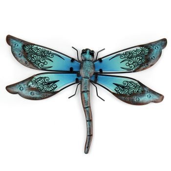 Metal Dragonfly Sculpture for Garden