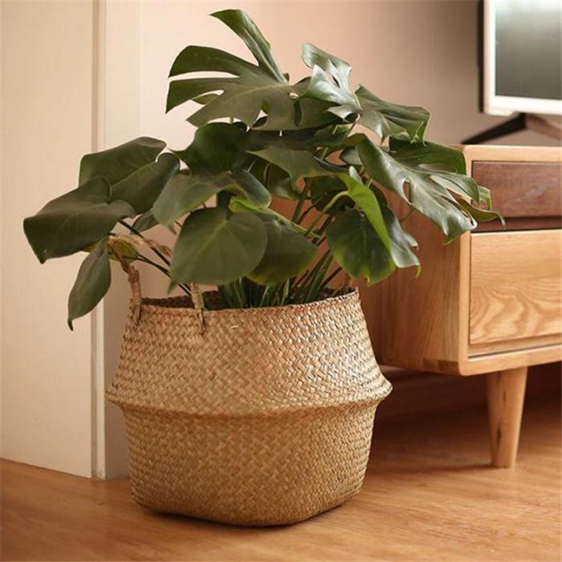 Bamboo Storage Basket for Plants