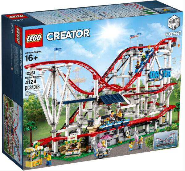 🎢 Hold on Tight! Own this Retired LEGO Creator Expert Roller Coaster (10261)! - Image 3