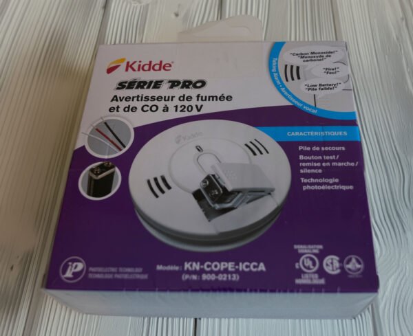 KIDDE Pro Series Direct Wire120V Smoke & CO Voice Alarm with Battery Backup - Image 2